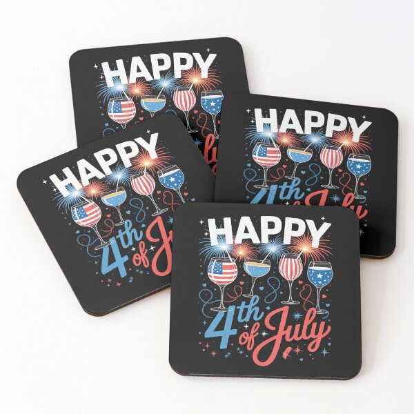 Item preview, 4Th Of July Usa Flag Wine Glasses Patriotic Men Women designed and sold by itsnothatweird.