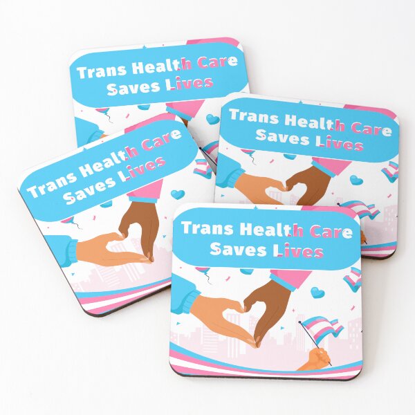Item preview, Trans Health Care Saves Lives 2.0 designed and sold by Elliot Edits Australia.