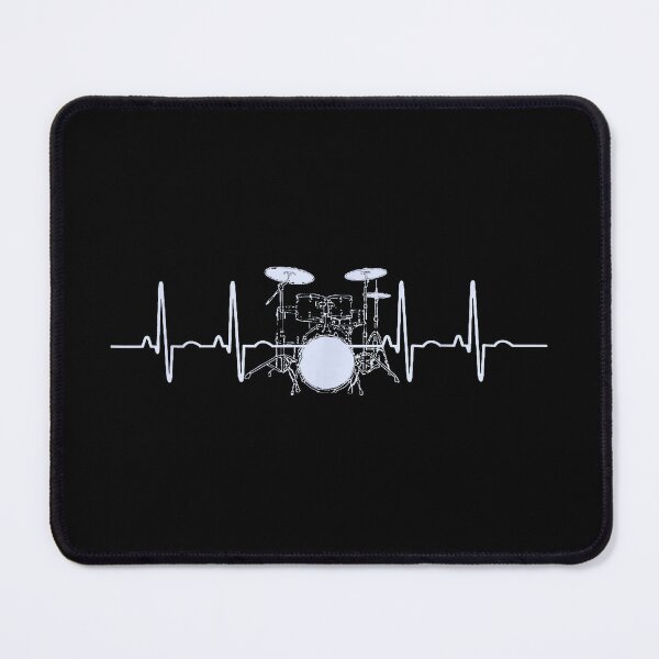 Item preview, Drum Heartbeat Lifeline Music Lover Drummer designed and sold by Hica1889.