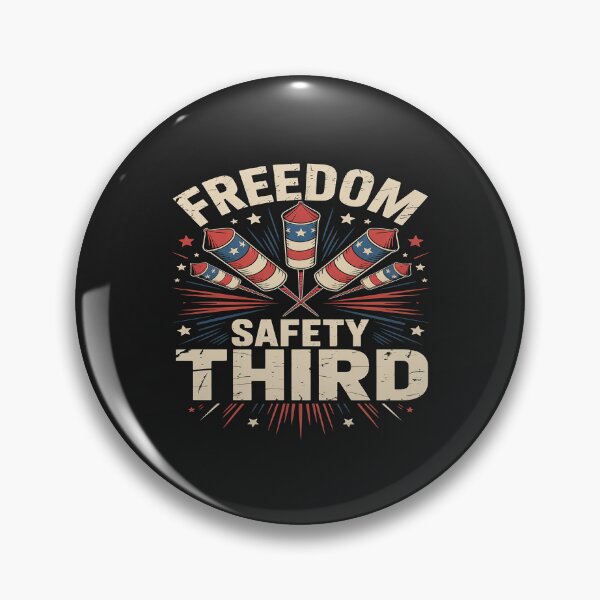 Item preview, 4th of July USA Freedom First Safety Third Fireworks designed and sold by itsnothatweird.