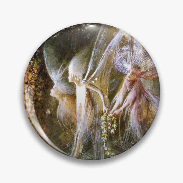 Item preview, Fairies Looking Through a Gothic Arch (detail)  John Anster Fitzgerald designed and sold by forgottenbeauty.