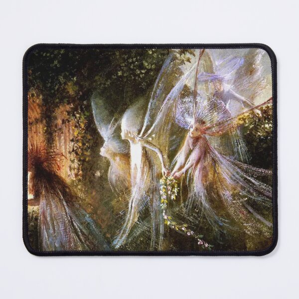 Item preview, Fairies Looking Through a Gothic Arch (detail)  John Anster Fitzgerald designed and sold by forgottenbeauty.