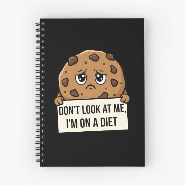 Item preview, Funny Cookie T-Shirt Don't Look At Me I'm On A Diet Foodie Gift designed and sold by VectorVerseHub.