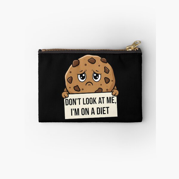 Item preview, Funny Cookie T-Shirt Don't Look At Me I'm On A Diet Foodie Gift designed and sold by VectorVerseHub.