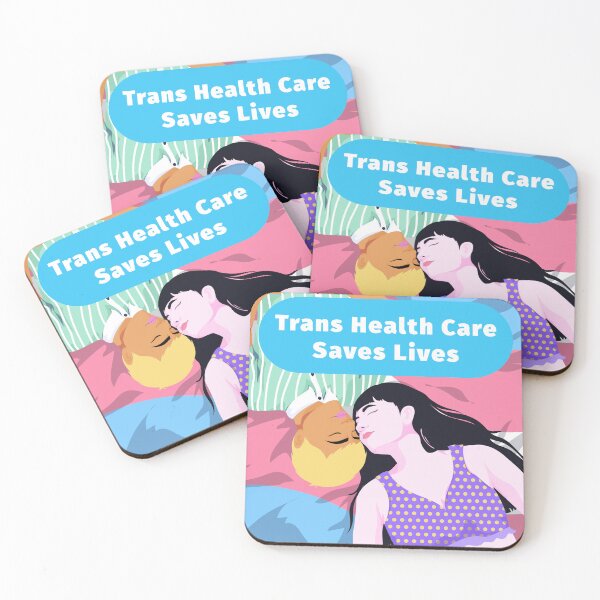 Item preview, Trans Health Care Saves Lives designed and sold by Elliot Edits Australia.