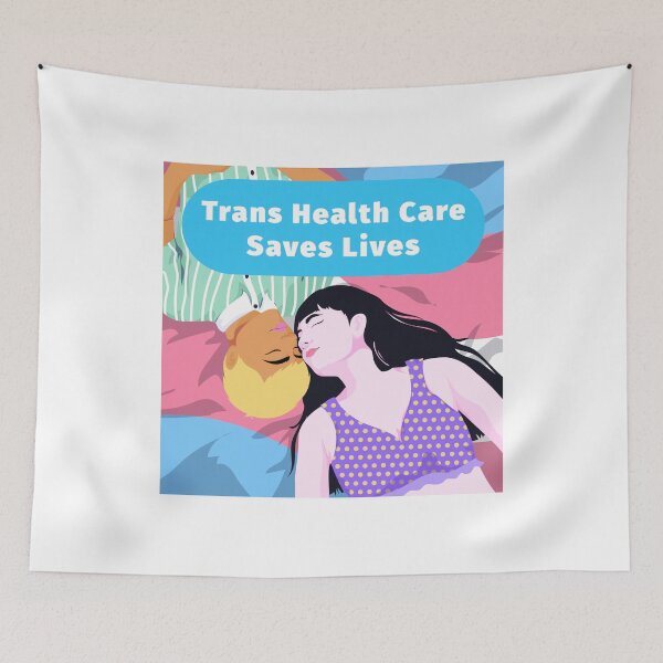 Item preview, Trans Health Care Saves Lives designed and sold by Elliot Edits Australia.