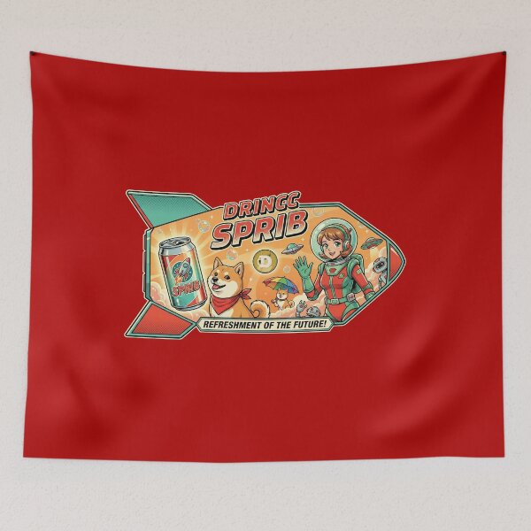 Item preview, Cosmic Refreshment Crew: SPRIB Space Soda designed and sold by str33ty.ltd.