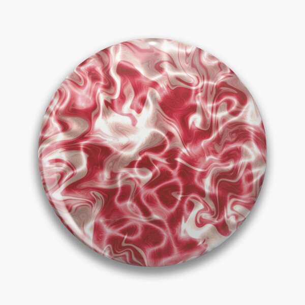 Item preview, Crimson & Cream Glowing Liquid Abstract Art designed and sold by MINIADORA.