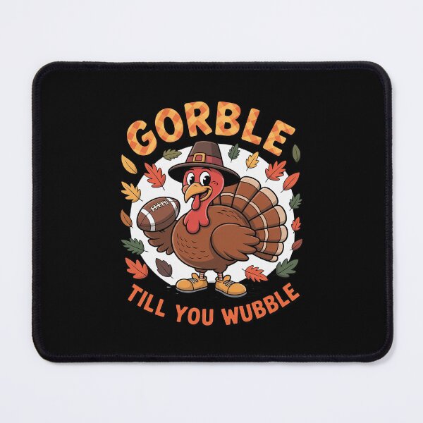 Item preview, Thanksgiving Patchwork Gobble Till You Wobble Turkey designed and sold by ryukaizox1.