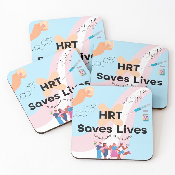 Item preview, HRT Saves Lives designed and sold by Elliot Edits Australia.