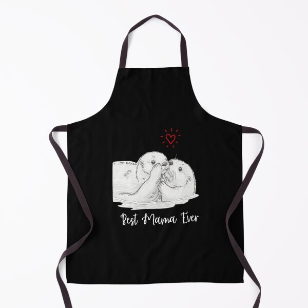 Item preview, Best Mama Ever. Sea Otter Mother and Baby Otter design designed and sold by SofikoDesigns.