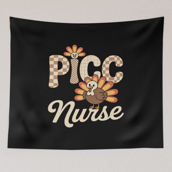 Item preview, Thanksgiving Turkey PICC Nurse Vascular Access Team Autumn designed and sold by ryukaizox1.