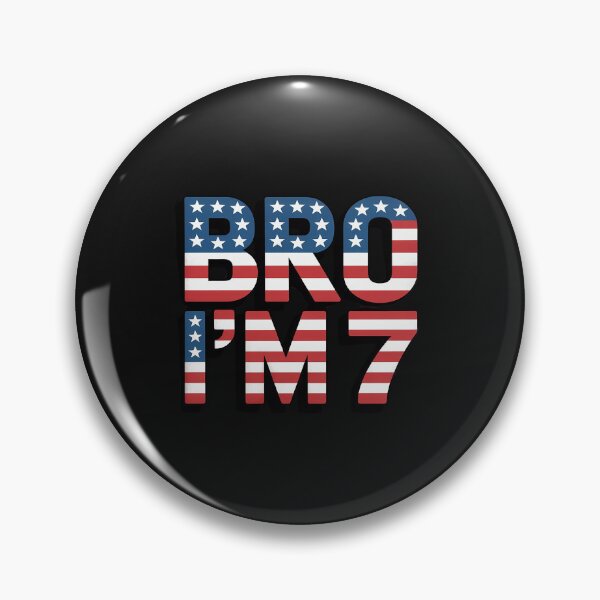 Item preview, 7th Birthday Boy Bro I’m 7 Years Old 4th of July USA Flag designed and sold by itsnothatweird.