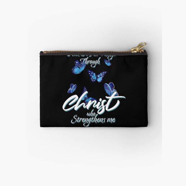 Item preview, I Can Do All Things Through Christ Butterfly Religious designed and sold by SheilaAnjelica.