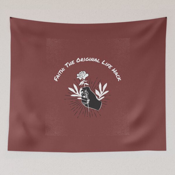 Item preview, Faith The Original Life Hack  unique Christian design designed and sold by BandGTees.