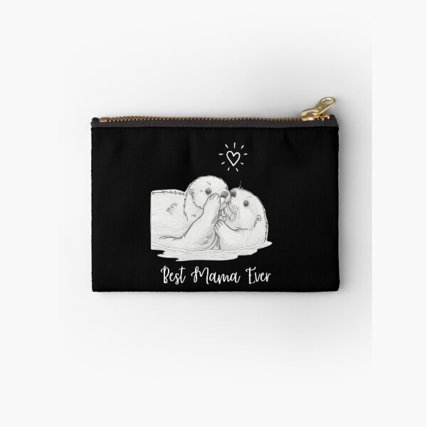 Item preview, Best Mama Ever. Sea Otter Mother and Baby Otter design designed and sold by SofikoDesigns.