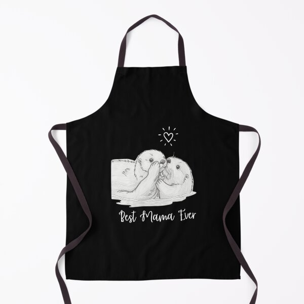 Item preview, Best Mama Ever. Sea Otter Mother and Baby Otter design designed and sold by SofikoDesigns.