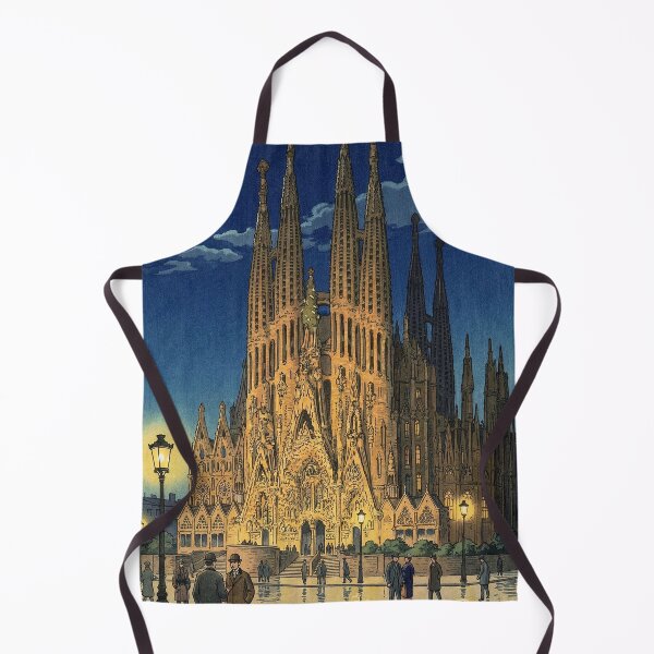 Item preview, Sagrada Familia Japanese Woodblock Print designed and sold by Takeda-art.