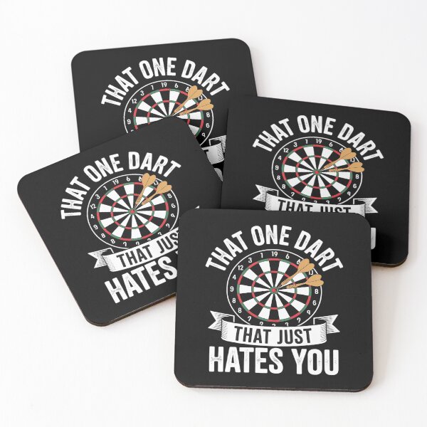 Item preview, That One Dart That Just Hates You Darts Problems Black Modern Sports designed and sold by Rotasiin.
