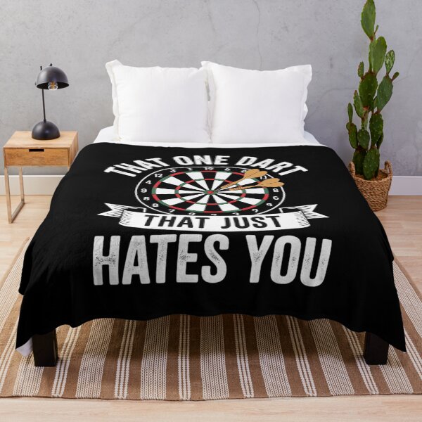 Item preview, That One Dart That Just Hates You Darts Problems Black Modern Sports designed and sold by Rotasiin.