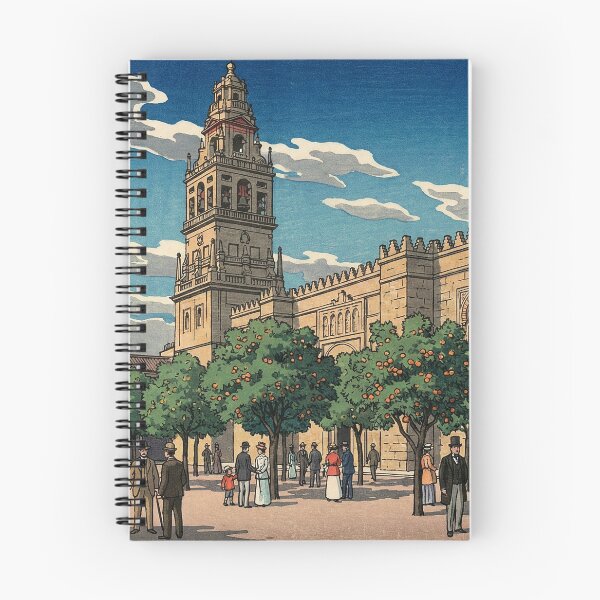 Item preview, Mosque Cathedral of Cordoba Japanese Woodblock Print designed and sold by Takeda-art.