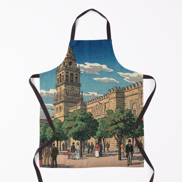Item preview, Mosque Cathedral of Cordoba Japanese Woodblock Print designed and sold by Takeda-art.
