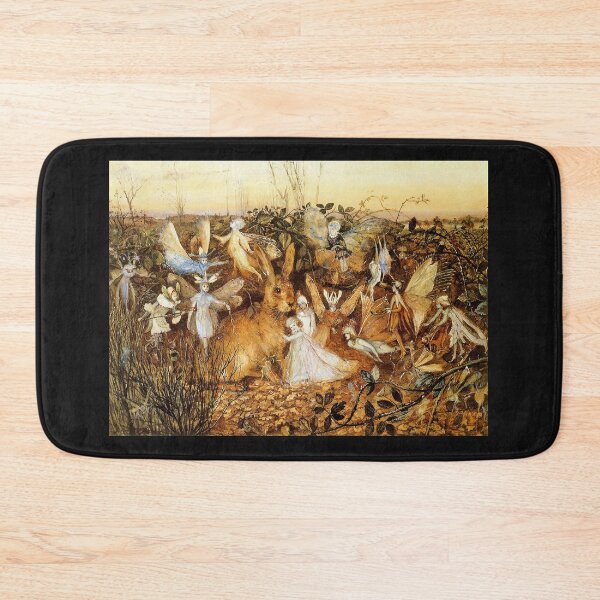 Item preview, Rabbit Among the Fairies - John Anster Fitzgerald designed and sold by forgottenbeauty.