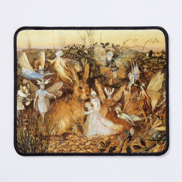 Item preview, Rabbit Among the Fairies - John Anster Fitzgerald designed and sold by forgottenbeauty.