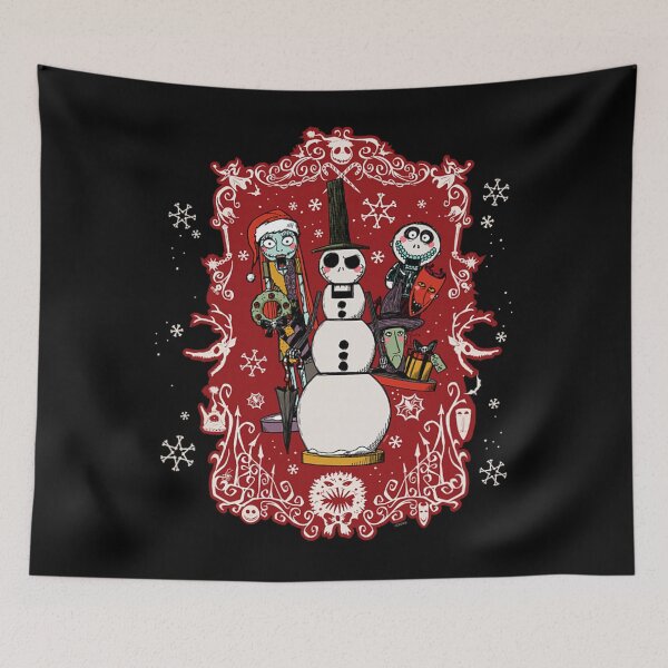Item preview, Nightmare Before Christmas Jack Snowman Nutcracker designed and sold by BaileJavo.