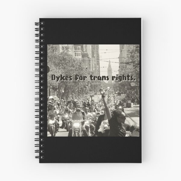 Item preview, Dykes for Trans Rights designed and sold by Elliot Edits Australia.