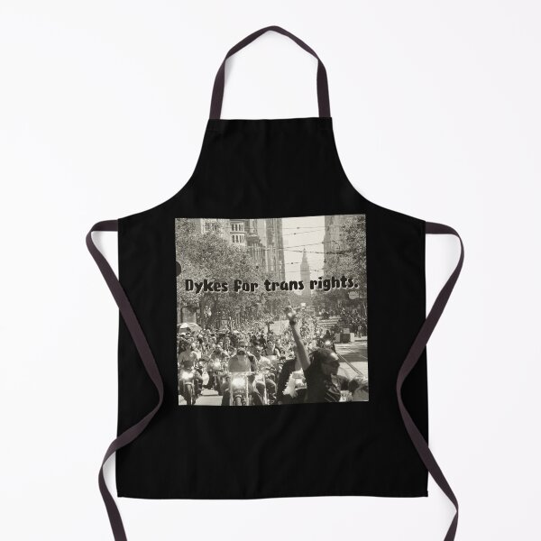 Item preview, Dykes for Trans Rights designed and sold by Elliot Edits Australia.