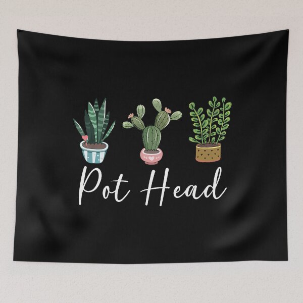 Item preview, Funny Pot Plants Head Cute Funny Succulent Garden Gardening designed and sold by RuthSheila.