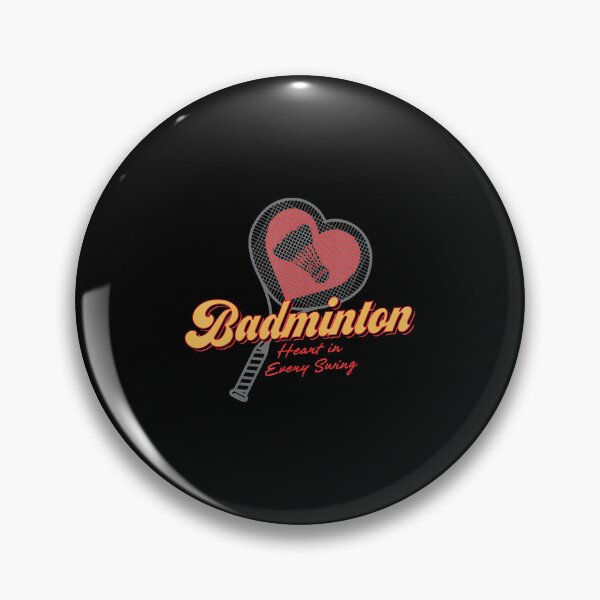 Artikelvorschau, Badminton Heart In Every Swing Design entworfen und verkauft von SheilaAnjelica.