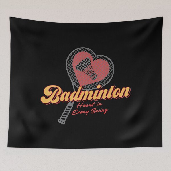 Artikelvorschau, Badminton Heart In Every Swing Design entworfen und verkauft von SheilaAnjelica.