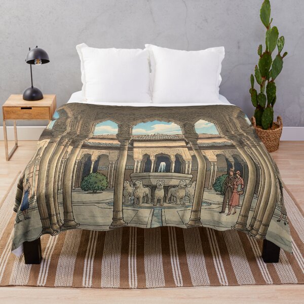 Item preview, The Alhambra Palace Japanese Woodblock Print designed and sold by Takeda-art.