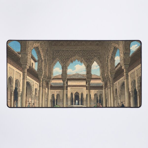 Item preview, The Alhambra Palace Japanese Woodblock Print designed and sold by Takeda-art.