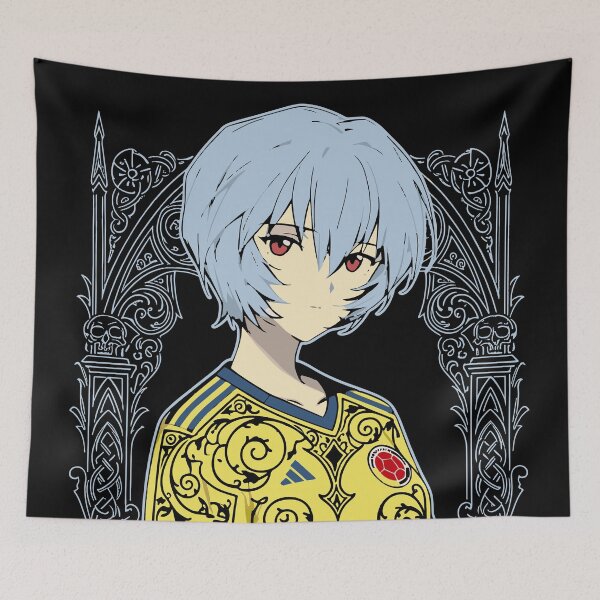 Item preview, Anime girl wearing a Colombia t-shirt designed and sold by moosesclub.