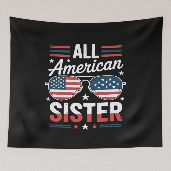 Item preview, All American Sister 4th of July USA Family Matching Outfit designed and sold by procionartss.