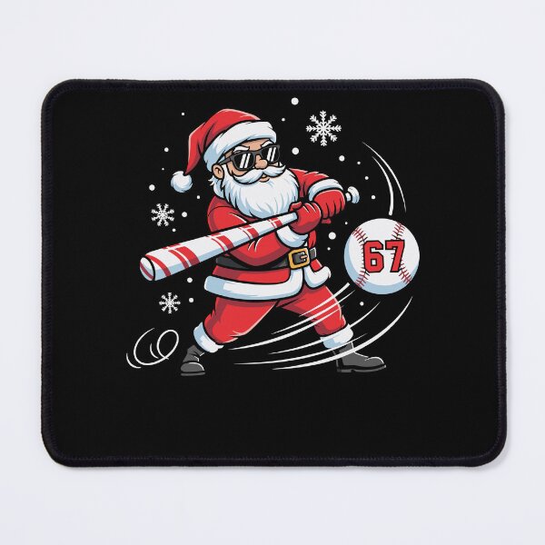 Item preview, 67 Meme Six Seven Santa Baseball Funny Christmas Boys designed and sold by pansak.