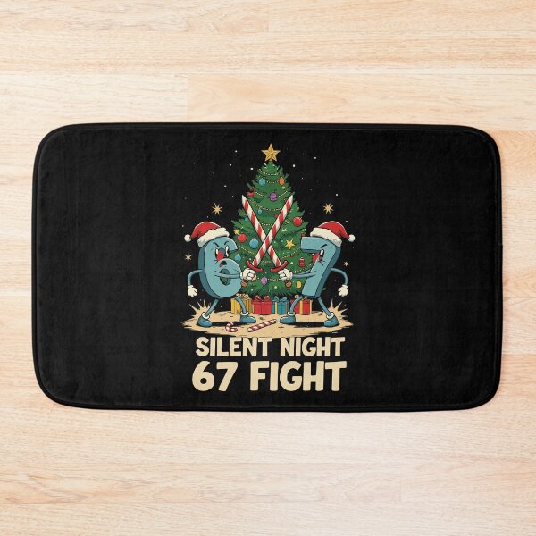 Item preview, Silent Night 67 Fight Christmas Cartoon 67 Six Seven designed and sold by pansak.