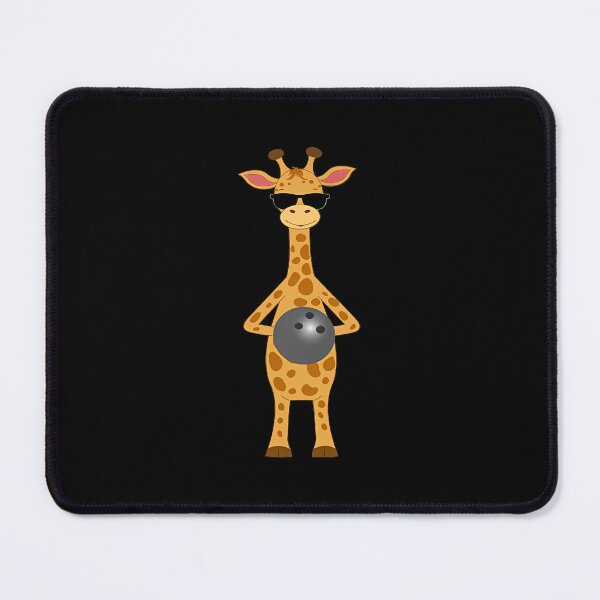 Item preview, Funny Giraffe Wearing Sunglasses Tenpin Bowling designed and sold by RuthSheila.