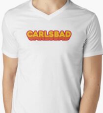 Carlsbad Retro Jam Men's V-Neck T-Shirt