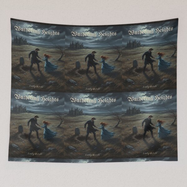 Item preview, 'Wuthering Heights' a novel by Emily Brontë designed and sold by Filologica.