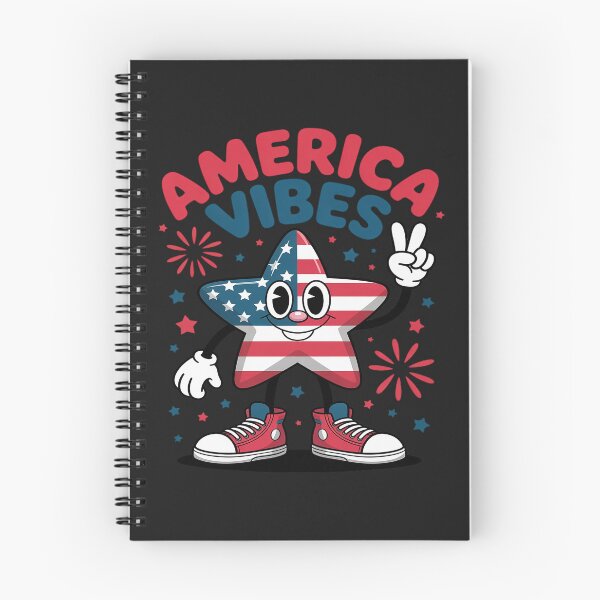 Item preview, America Vibes American Flag Retro Groovy 4th Of July USA designed and sold by procionartss.
