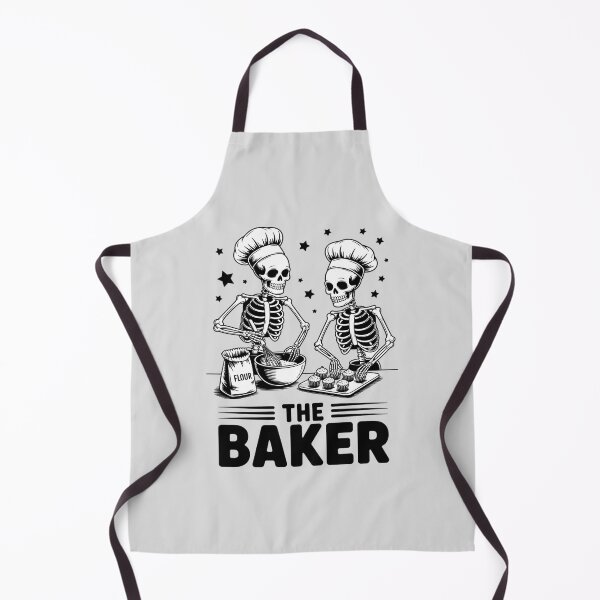 Item preview, The Baker Skeletons Fun Cooking Halloween for Baking Lovers designed and sold by Rotasiin.