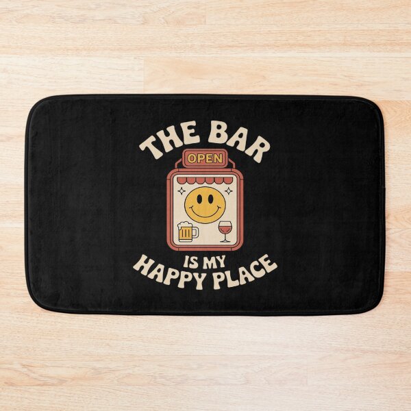 Item preview, The Bar Is My Happy Place Pub Sign designed and sold by Rotasiin.