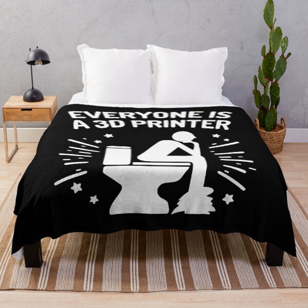 Item preview, Everyone Is A 3D Printer Funny 3D Printing Humor For Techies designed and sold by KristinDebra.