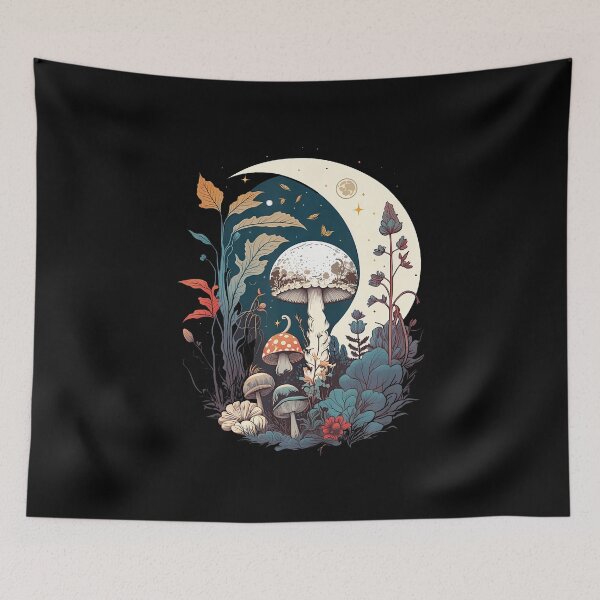 Item preview, Aesthetic Goblincore And Dark Cottagecore Mushroom designed and sold by DanielleTonia.
