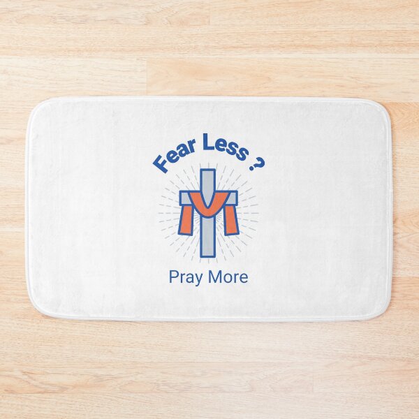 Item preview, Fear Less. Pray More uplifting Christian messages designed and sold by BandGTees.