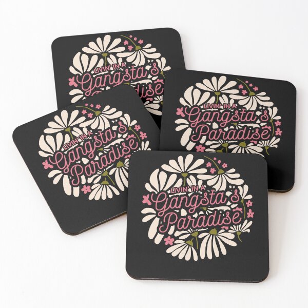 Item preview, Livin In A Gangstas Paradise Boho Flower Graphic designed and sold by pansak.